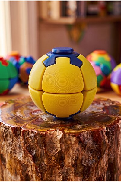Genel Markalar Spin Ball Stres Topu Dönen Fidget Oyuncak El Parmak Egzersiz T...