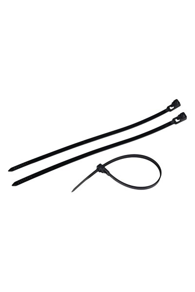 OEM Coliere de cablu negre reutilizabile 20x0.48cm - 45 bucăți