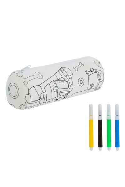 OEM Set creativ de colorat: Vehicule de construcții și macarale Ø7x21cm