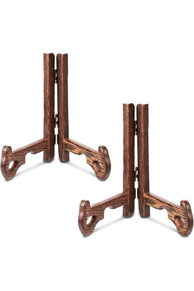 GENERAL Wooden Stand for Displaying Dishes, Wooden Photo Frame Stand for Disp...