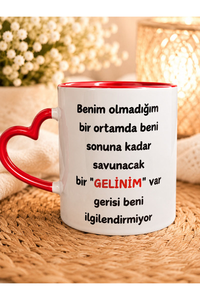 Genel Markalar PORSELEN KALPLİ GELİNİM KUPASI