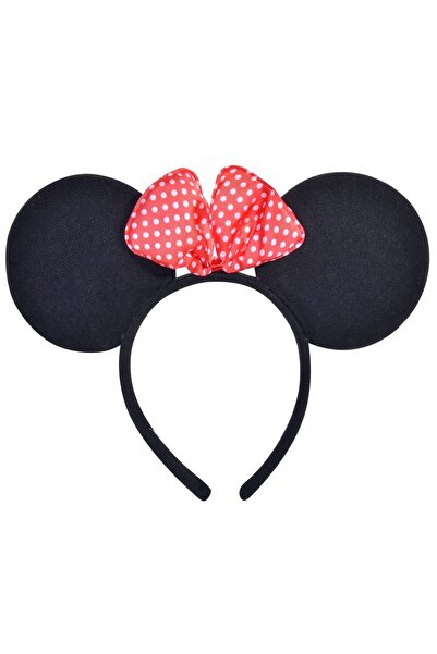 Disney Bentiță costum Minnie Mouse cu fundă roșie cu buline
