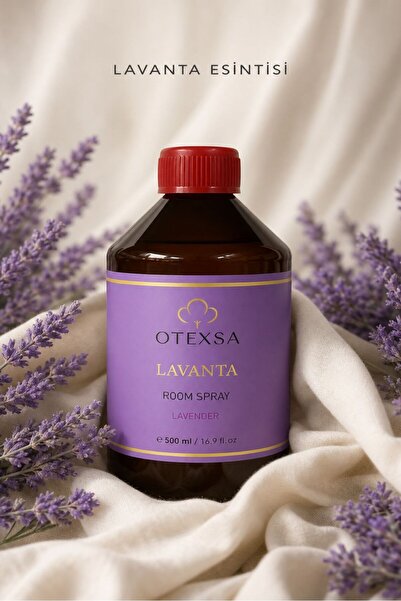 OTEXSA Lavanta Oda Kokusu Doldurma Yedeği 500 ml – Ferah ve Huzur Veren Ev Ko...