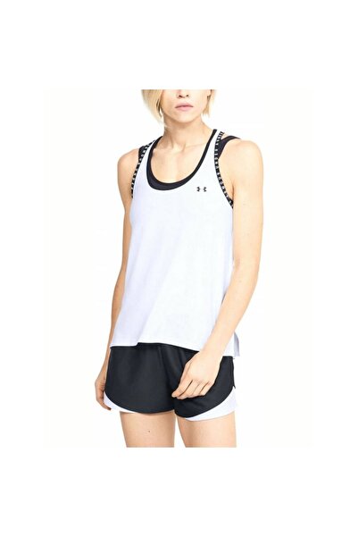 Under Armour KNOCKOUT TANK 1351596-100 Λευκό
