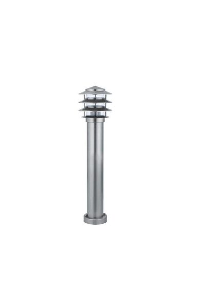 Horoz Electric Stalp iluminat exterior Kayin-3, E27, max 60W, Inox, 220-240V,...