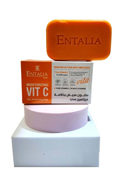 ENTALIA صابون تايلاندي مبيض مع خلاصة فيتامين سي