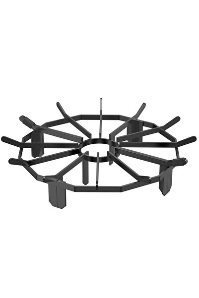 Vivatechnix Suport de lemne pentru semineu sau vatra de foc, diametru 638 mm,...