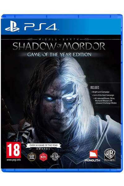 Warner Bros Entertainment ΜΕΣΗ ΓΗ ΣΚΙΑ ΤΟΥ ΜΟΡΝΤΟΡ GOTY - PS4