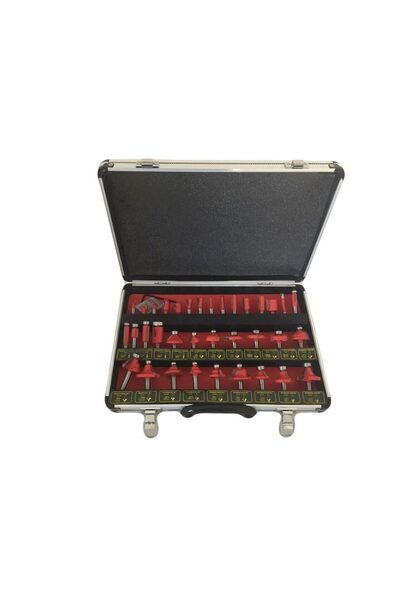 Strend Pro Set freze profilate 35buc, in valiza de aluminiu