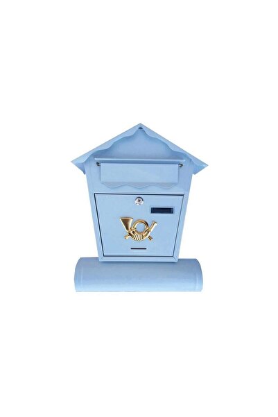 Strend Pro Cutie postala cu suport de ziar, SK-252190, alba, 45x37x10 cm