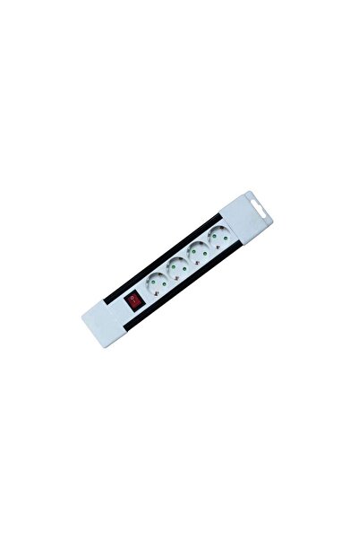 Home Prelungitor cu 4 socluri, intrerupator, PNV 04K/WH
