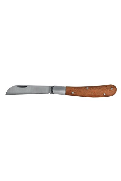 Strend Pro Cutit tip briceag pentru altoit, PRO Premium K03, maner de lemn