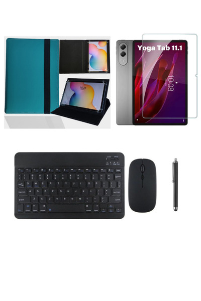 ebulduk Lenovo Yoga 11.1 İnç TB710FU Tablet Kılıfı +Nano Ekran Koruyucu + Blu...