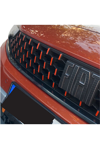 ARKT STİCKER Egea Cross Ön Panjur Sticker Set Turuncuu