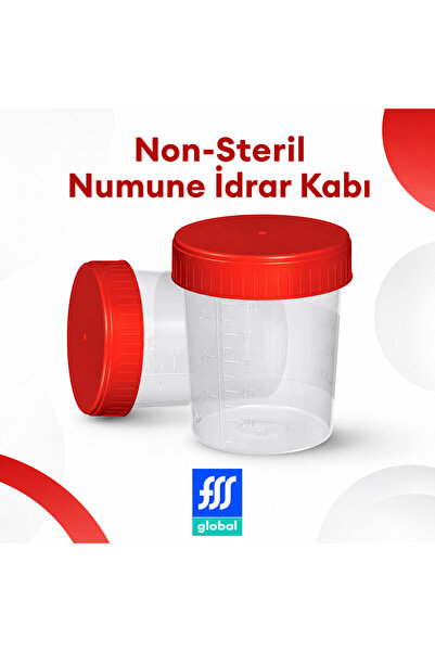FSS GLOBAL Non-Steril İdrar Numune Kabı