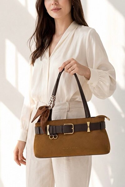 Just Polo Women's Shoulder Bag Crossbody Handbag Multi-Compartment Zippered S...