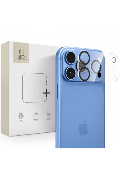 Tech-Protect Προστασία κάμερας Spate Cam Fit+ για Apple iPhone 18 Pro Max, Γυαλί