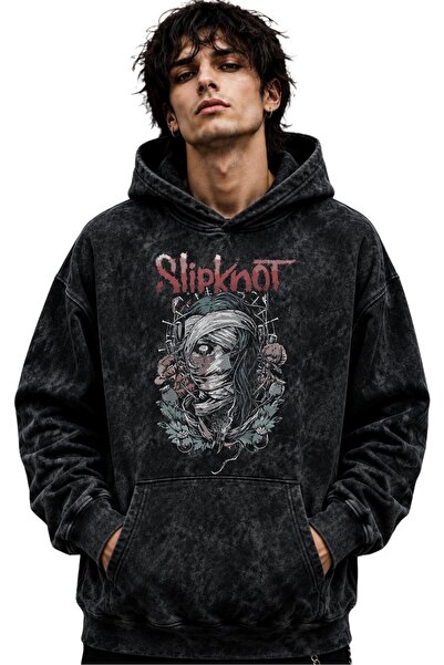 SEVBANO Slipknot rok metal muzički bend, unisex majica sa kapuljačom, veće ve...