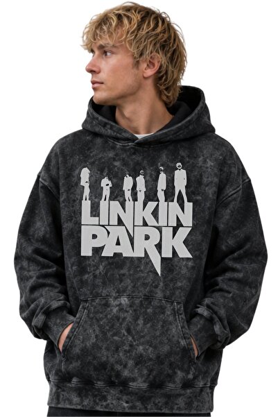 SEVBANO Linkin Park Rock Metal Music Band Printed Unisex Oversize Washable Pr...