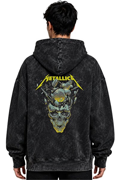 SEVBANO Hanorac cu glugă premium, lavabil, supradimensionat, unisex, cu impri...