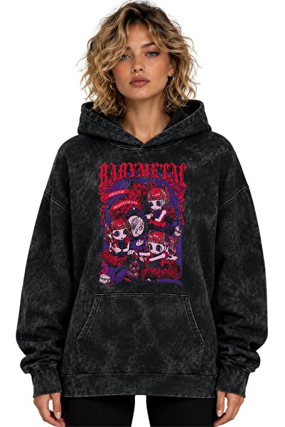SEVBANO BabyMetal Ροκ Μέταλ Μουσικό Συγκρότημα Με Στάμπα Unisex Oversize Prem...
