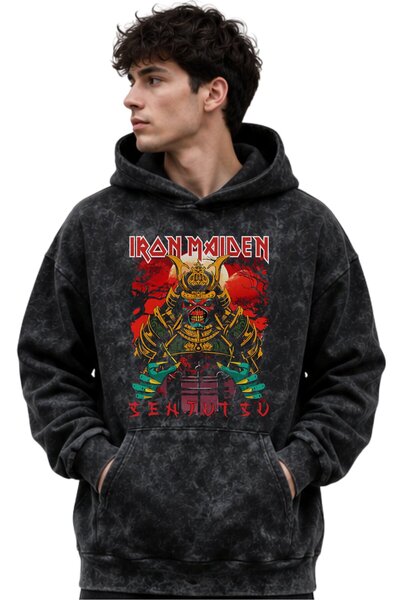 SEVBANO Iron Maiden Ροκ Μέταλ Μουσικό Συγκρότημα με Τυπωμένο Σχέδιο Unisex Ov...