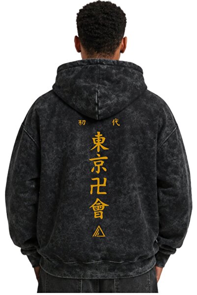 SEVBANO Tokyo Revengers Anime Printed Unisex Oversize Washable Premium Hoodie...
