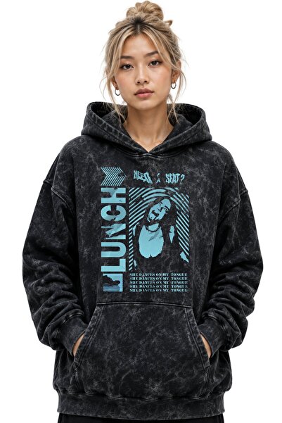 SEVBANO Billie Eilish Lunch Singer Printed Unisex Oversize Washable Premium H...