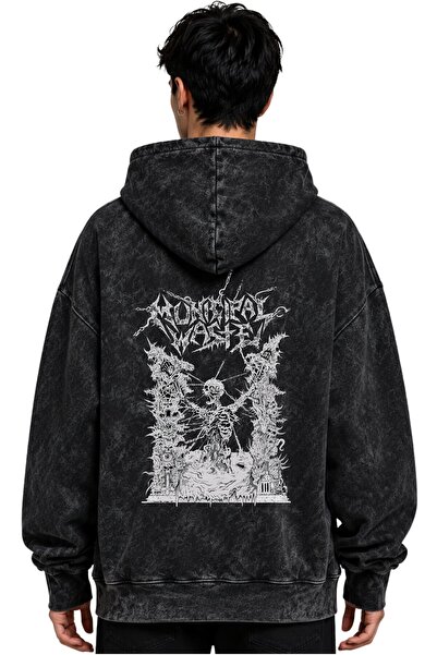 SEVBANO Municipal Waste Rock Metal Music Band Printed Unisex Oversize Washabl...