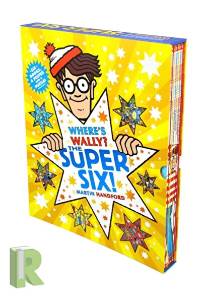 Harper Collins The Works Where's Wally? Super Six by Martin Handford