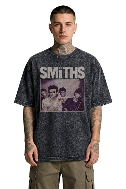 Fuddy Moda Unisex μπλουζάκι με στάμπα των μελών των The Smiths, που πλένεται,...