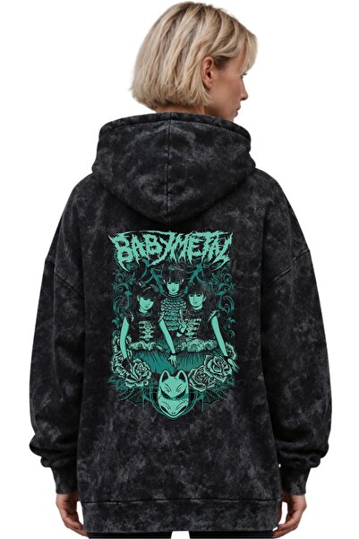 SEVBANO BabyMetal Ροκ Μέταλ Μουσικό Συγκρότημα με Τυπωμένο Σχέδιο Unisex Over...