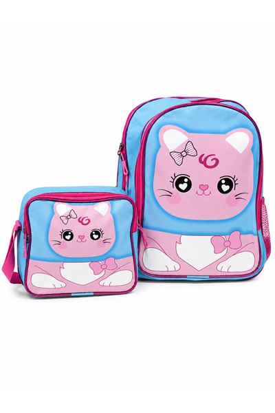 Probag Children's Primary School Backpack and Lunchbox Set of 2 - Multi-Compa...