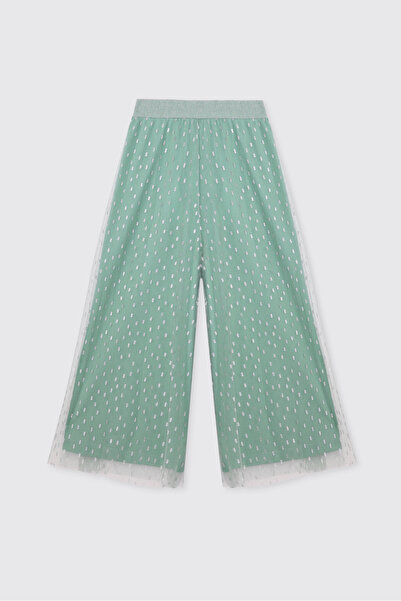 Panço Baby Girl Mint Pants