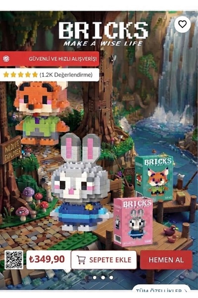 BRICKS BLOCK LEGO
