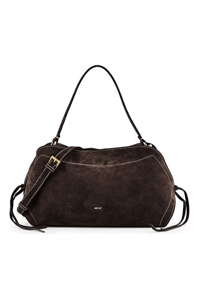 Abro Geantă de umăr Necessity din piele naturală 40 cm