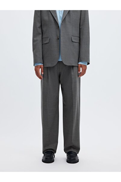 ANNARITA N Hose Relaxed Fit Wollmix