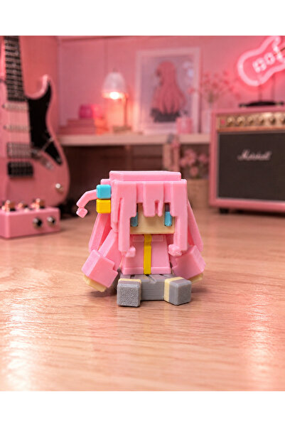 VRDCHLOE Bocchi The Rock! Hitori Gotoh Piksel Tasarım Anime Figür Pixelart - ...