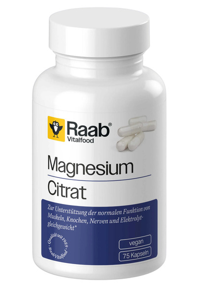 RAAB Citrat de Magneziu 840mg 75cps