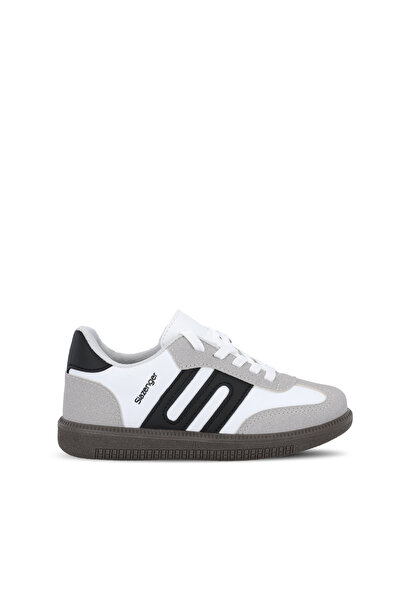 Slazenger Dream I Unisex Kids' Velcro White / Black Casual Sports Shoes