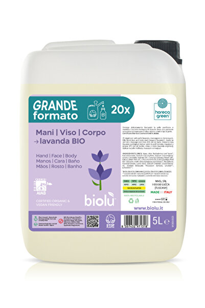Biolu Sapun Lichid cu Lamaie si Lavanda Bio 5L