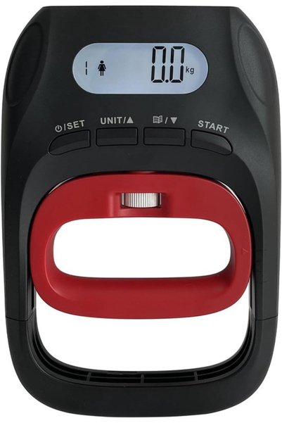 Morvena Picks Tester de forță de prindere LCD 400lbs/180kg și dinamometru cu ...
