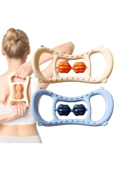 Morvena Picks Inel de Pilates din 2 piese - Instrument de masaj anticelulitic...