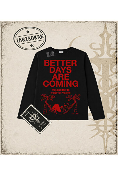 Tarzsokak Gothic & Grunge ULIČNA ODEĆA BETTER DAYS Dugi Rukav