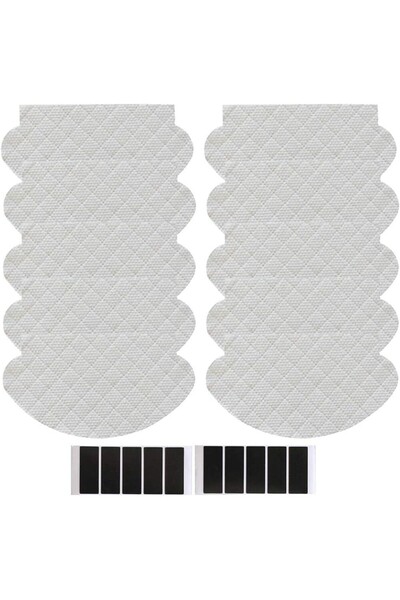 OEM 10 bucăți de mopuri pentru aspirator ECOVACS DX55 T5 DV35 DV37, cu 10 buc...