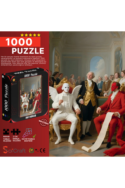 Soi Craft 1000 Parça Puzzle Saray Entrikaları #6572
