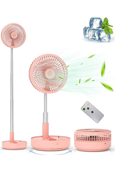 Morvena Picks Ventilator portabil de călătorie - Ventilator oscilant reîncărc...