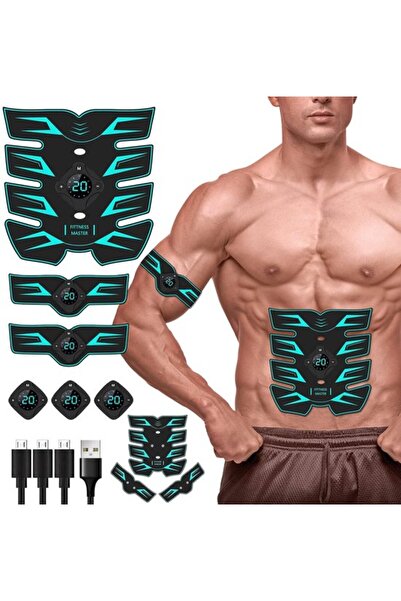 Morvena Picks Stimulator muscular abdominal, stimulator muscular EMS, echipam...