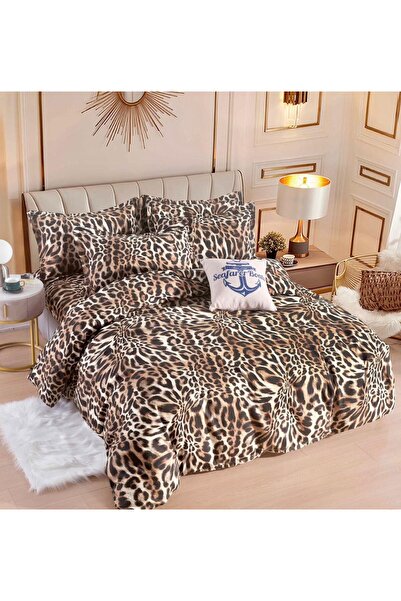 JOJO HOME Double Duvet Cover Set set, 6 pieces, bed sheet 245x250cm, with Pri...