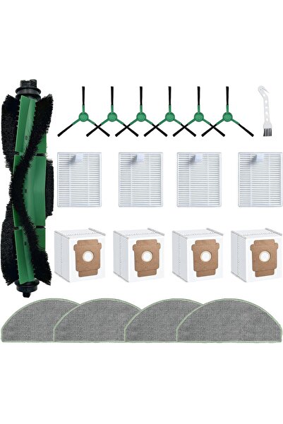 OEM Kit Roomba 104/105/Q052 cu 20 de bucăți, 1 perie, 4 filtre HEPA, 6 filtre...
